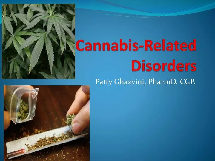cannabis related disorders