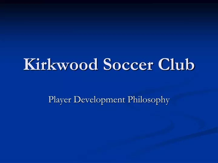 kirkwood soccer club
