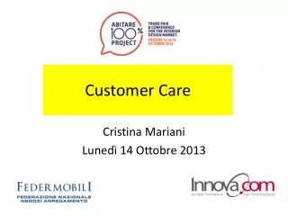 presentation on customer care