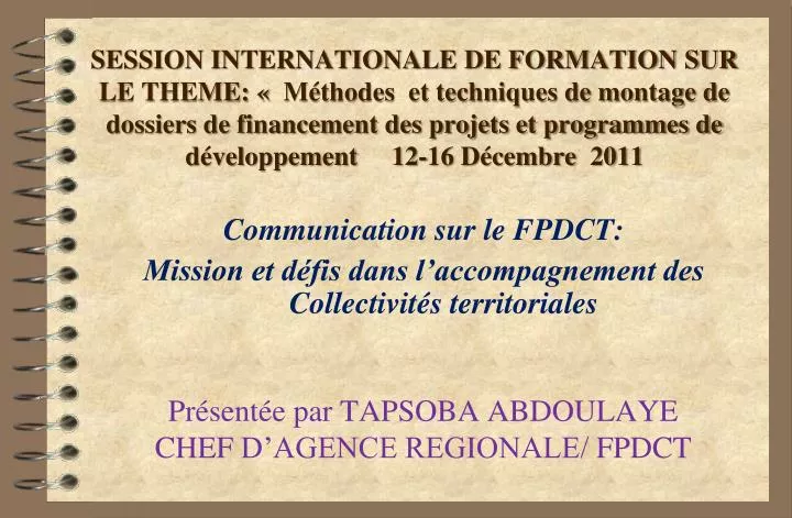communication sur le fpdct mission et d fis dans l accompagnement des collectivit s territoriales
