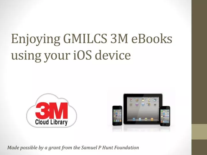 enjoying gmilcs 3m ebooks using your ios device