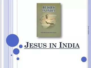 Jesus in India