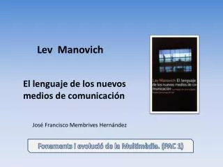 Lev Manovich