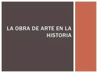 PPT - La Figura Humana A Trav S De La Historia Del Arte PowerPoint ...