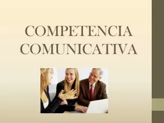 competencia comunicativa