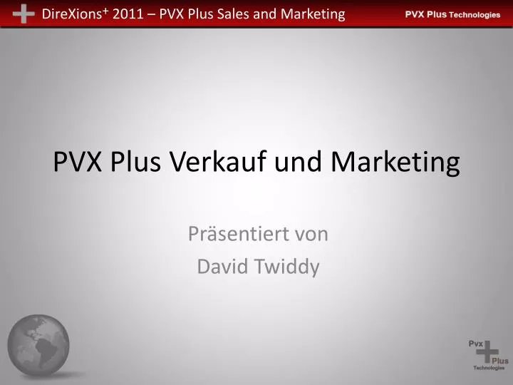 pvx plus verkauf und marketing