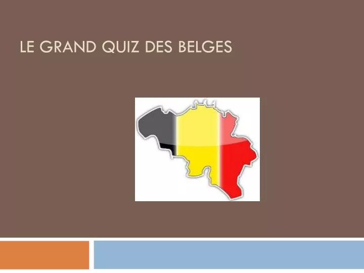 le grand quiz des belges