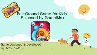 Fair Ground Game for Kids Released by GameiMax