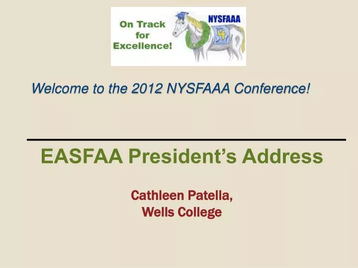 welcome to the 2012 nysfaaa conference