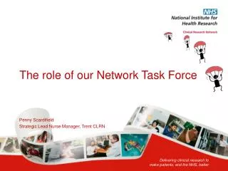 The role of our Network Task Force