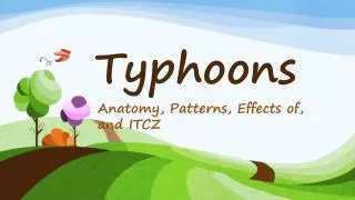 typhoons