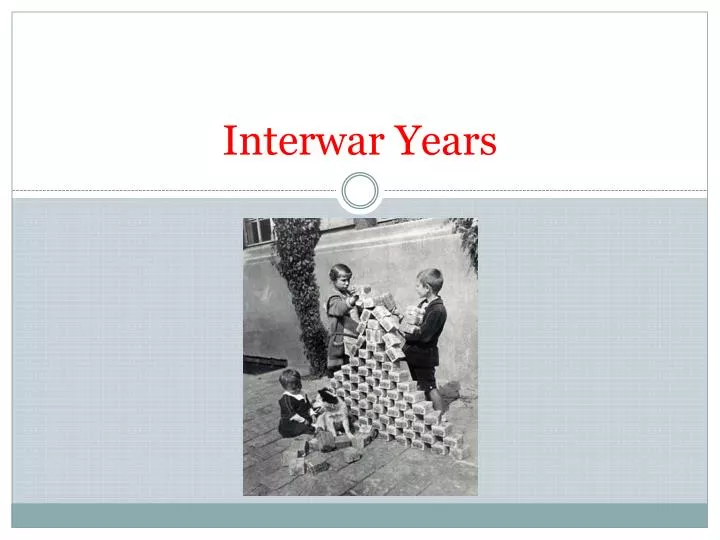 interwar years