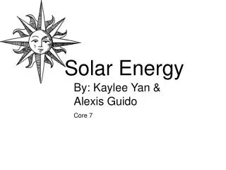 Solar Energy