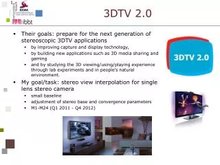 3DTV 2.0
