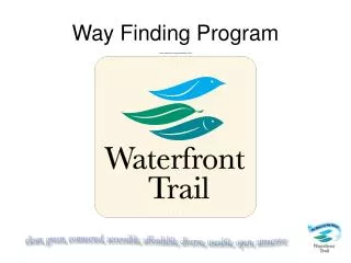 Way Finding Program