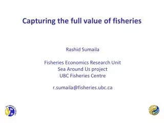 Capturing the full value of fisheries