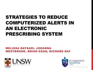 strategies to reduce computerized alerts in an electronic prescribing system