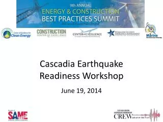cascadia earthquake readiness workshop