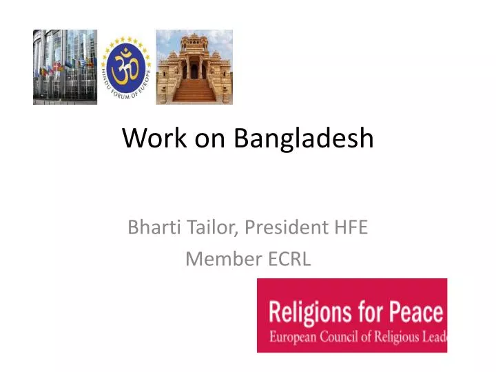 work on bangladesh