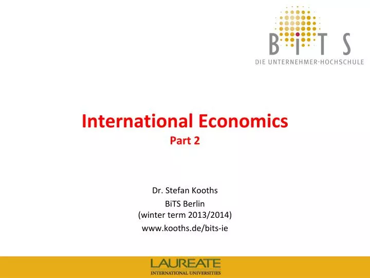 international economics part 2