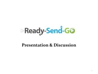 Presentation &amp; Discussion