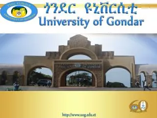Diamond Jubilee Celebrations of University of Gondar