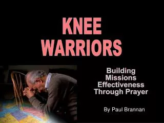 Building Missions Effectiveness Through Prayer