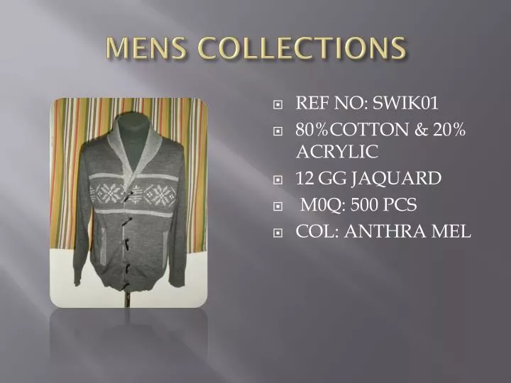 mens collections