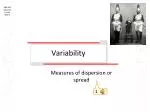 Variability - slide 1