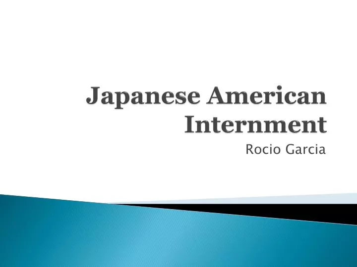 japanese american internment