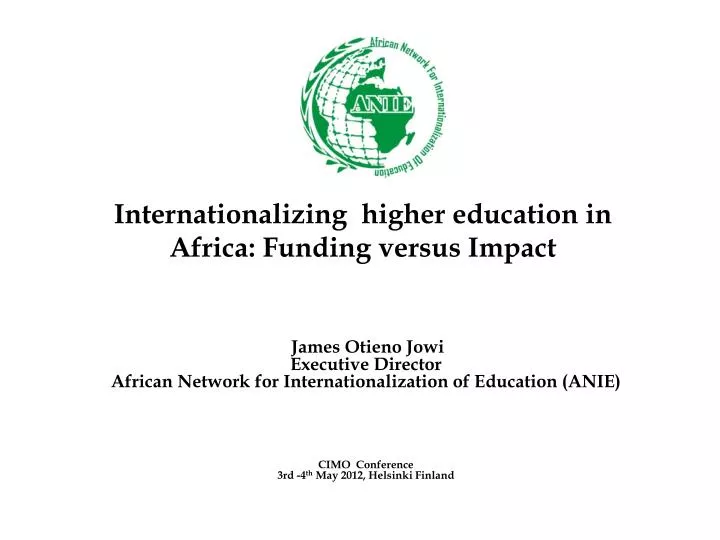 internationalizing higher education in africa funding versus impact