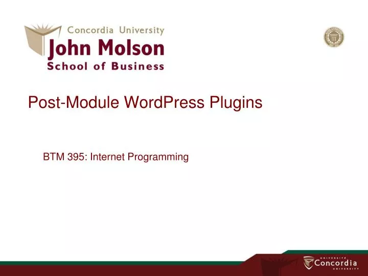 post module wordpress plugins