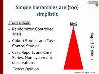 Simple hierarchies are (too) simplistic