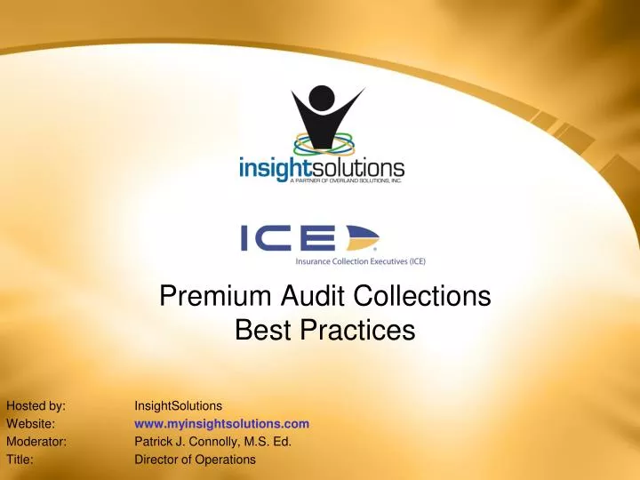 premium audit collections best practices