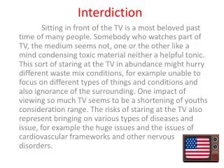 Interdiction