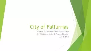 City of Falfurrias