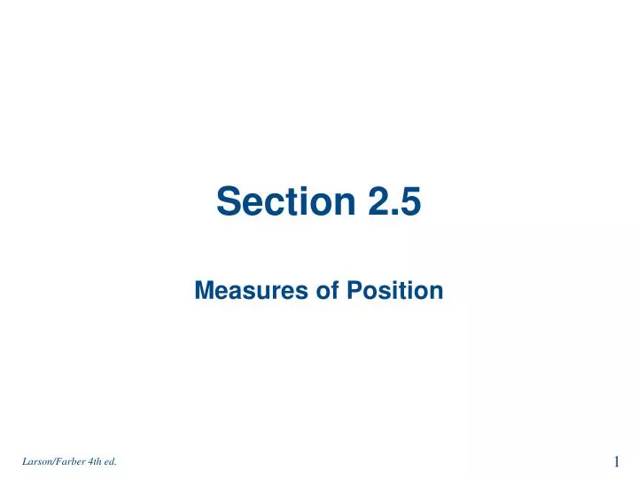 section 2 5