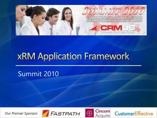 xRM Application Framework