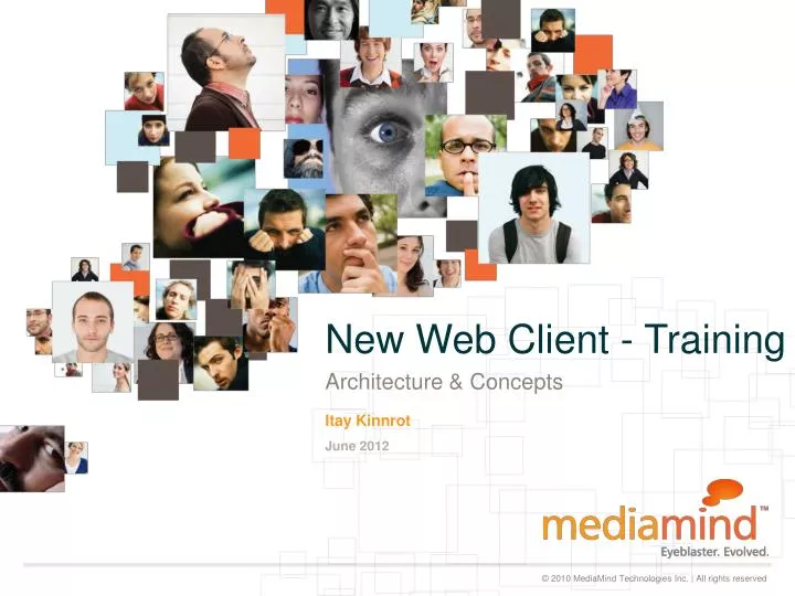 new web client training
