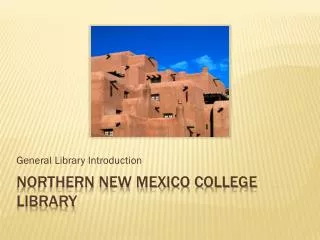 Northern New Mexico College Library