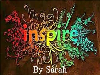 by sarah