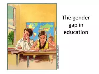 The gender gap in education