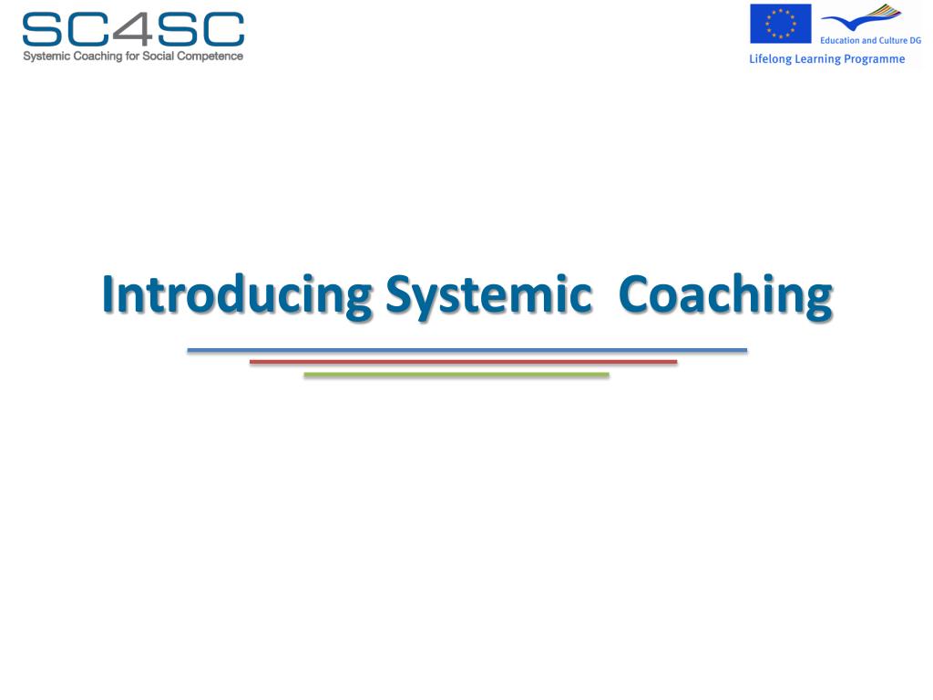 PPT - Introducing Systemic Coaching PowerPoint Presentation, free ...