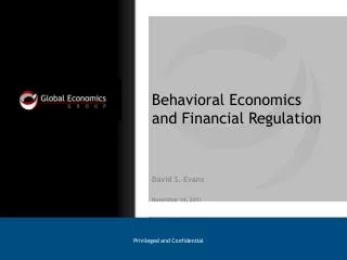 Behavioral Economics and Financial Regulation