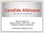 Candida Albicans - slide 1