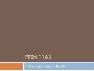 fren 1163