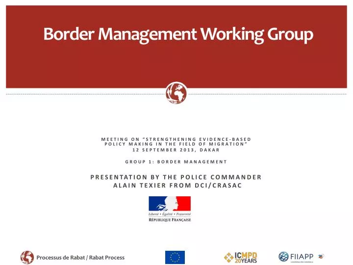 border management working group