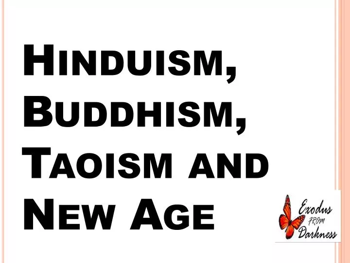 hinduism buddhism taoism and new age