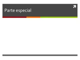 parte especial