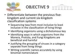 OBJECTIVE 9